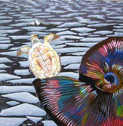 Birth | Acrylic | Little Finch Designs