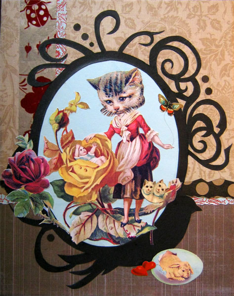 Cats & Kittens | Mixed Media | Little Finch Designs