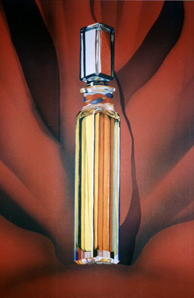 Red Perfume | Mixed Media | Little Finch Designs