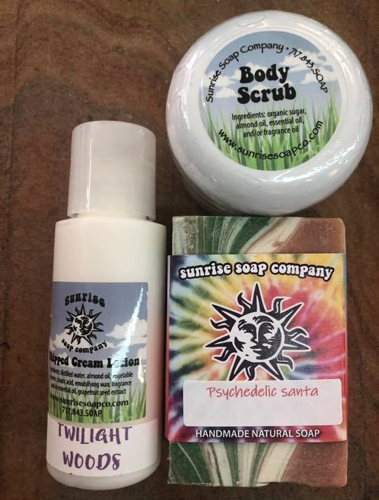 Sunrise Soap Company Product Labels | Little Finch Designs