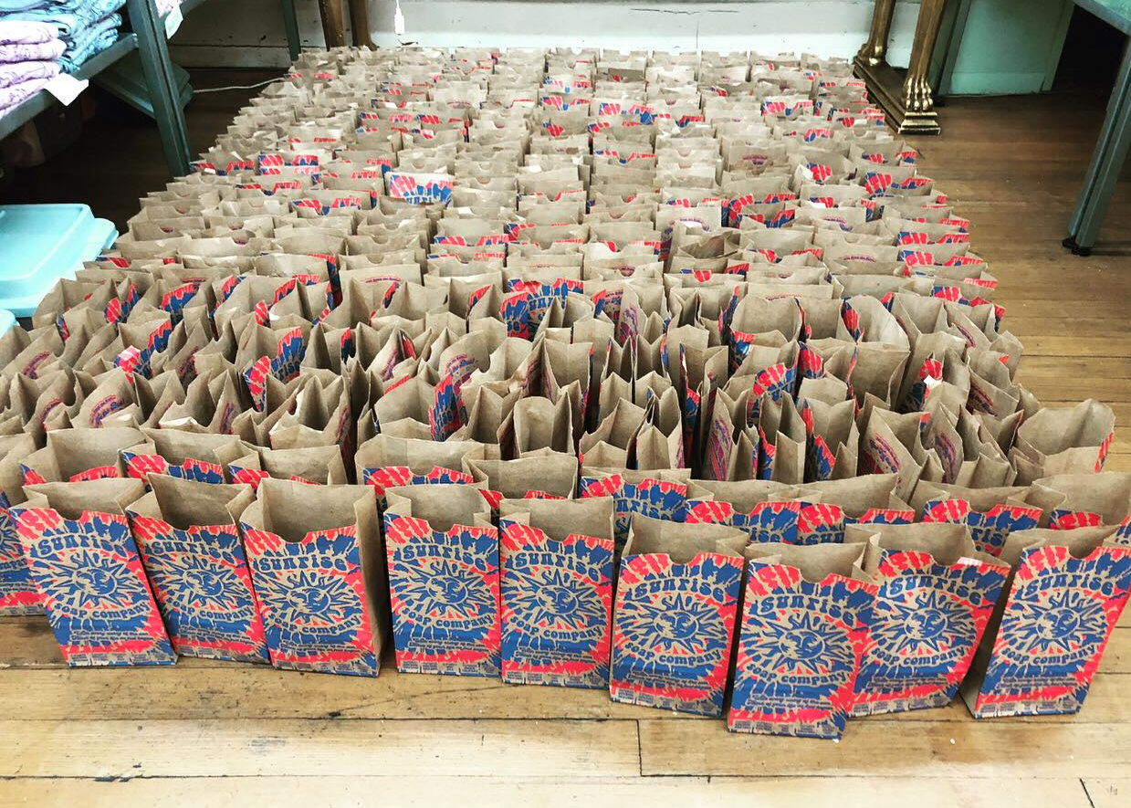 Sunrise Soap Company Shopping Bags | Little Finch Designs