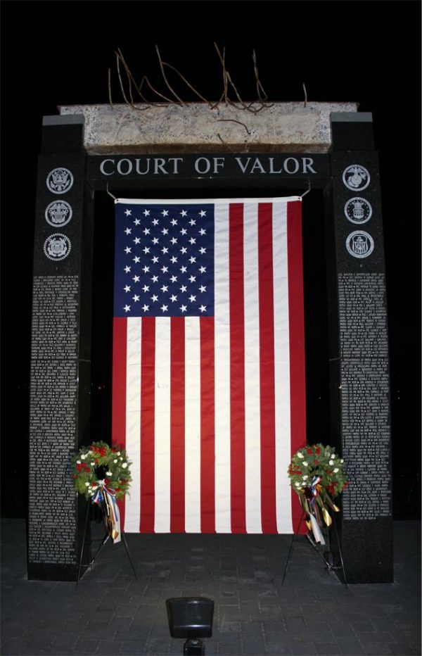 Court of Valor Monument at Prospect Hill Cemetery