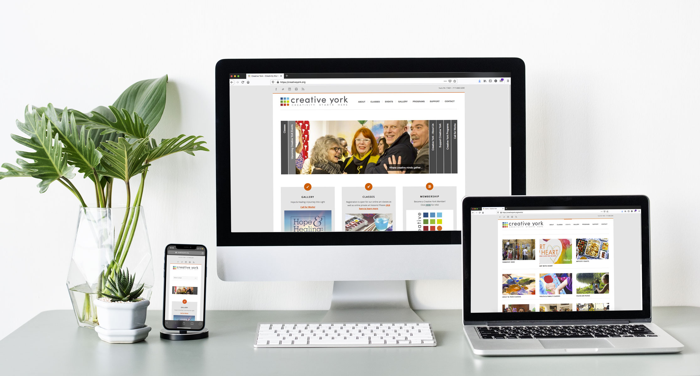 Creative York Website | Little Finch Designs