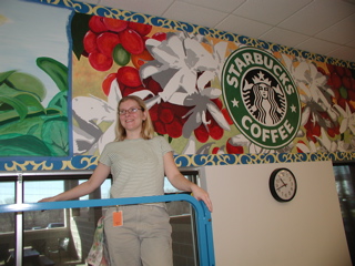 Starbucks Roasting Plant Mural 2 | Little Finch Designs