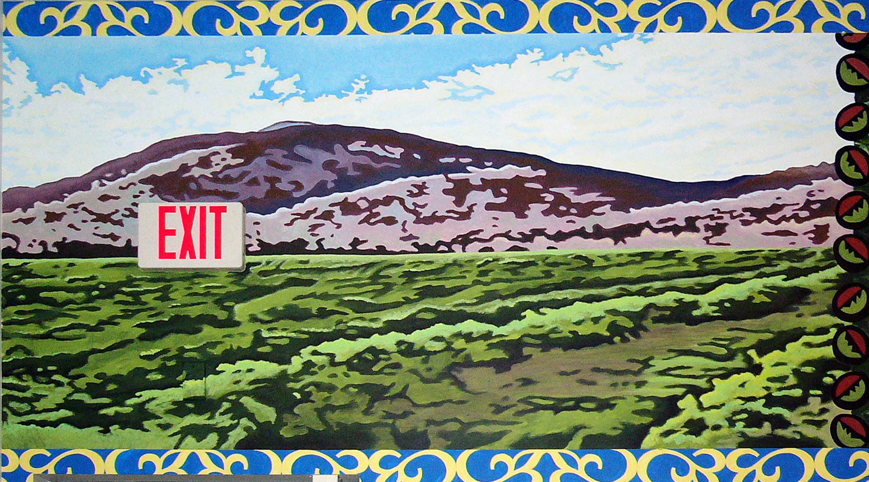 Starbucks Roasting Plant Mural 2 | Little Finch Designs