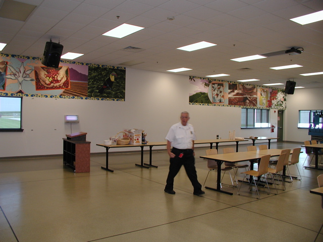 Starbucks Roasting Plant Mural 1 | Little Finch Designs