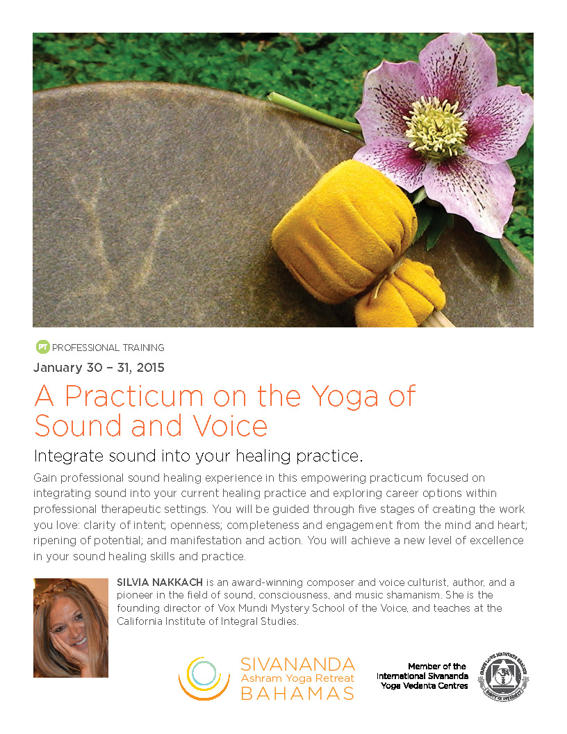 Sivananda Ashram Yoga Retreat Poster January 2015 | Little Finch Designs