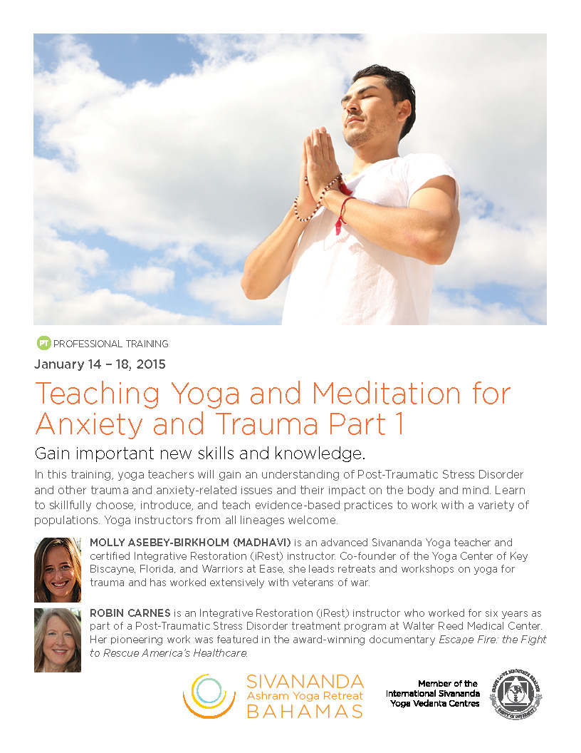 Sivananda Ashram Yoga Retreat Poster January 2015 | Little Finch Designs