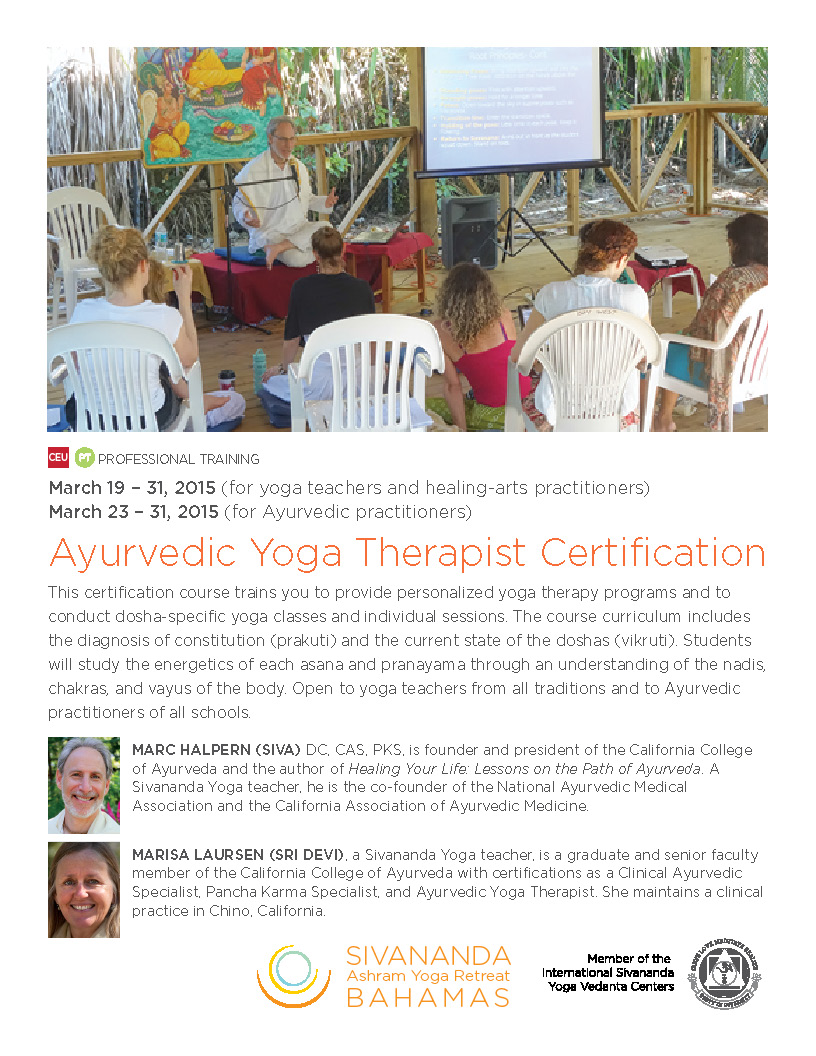 Sivananda Ashram Yoga Retreat Poster March 2015 | Little Finch Designs
