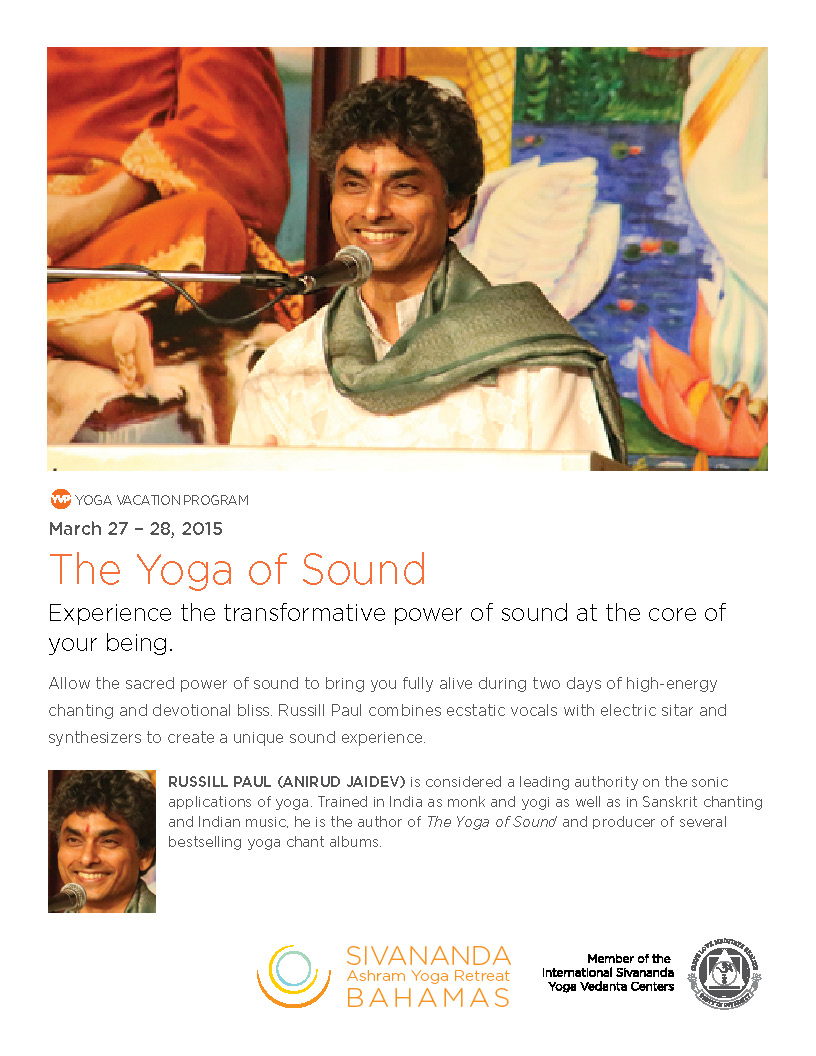 Sivananda Ashram Yoga Retreat Poster March 2015 | Little Finch Designs