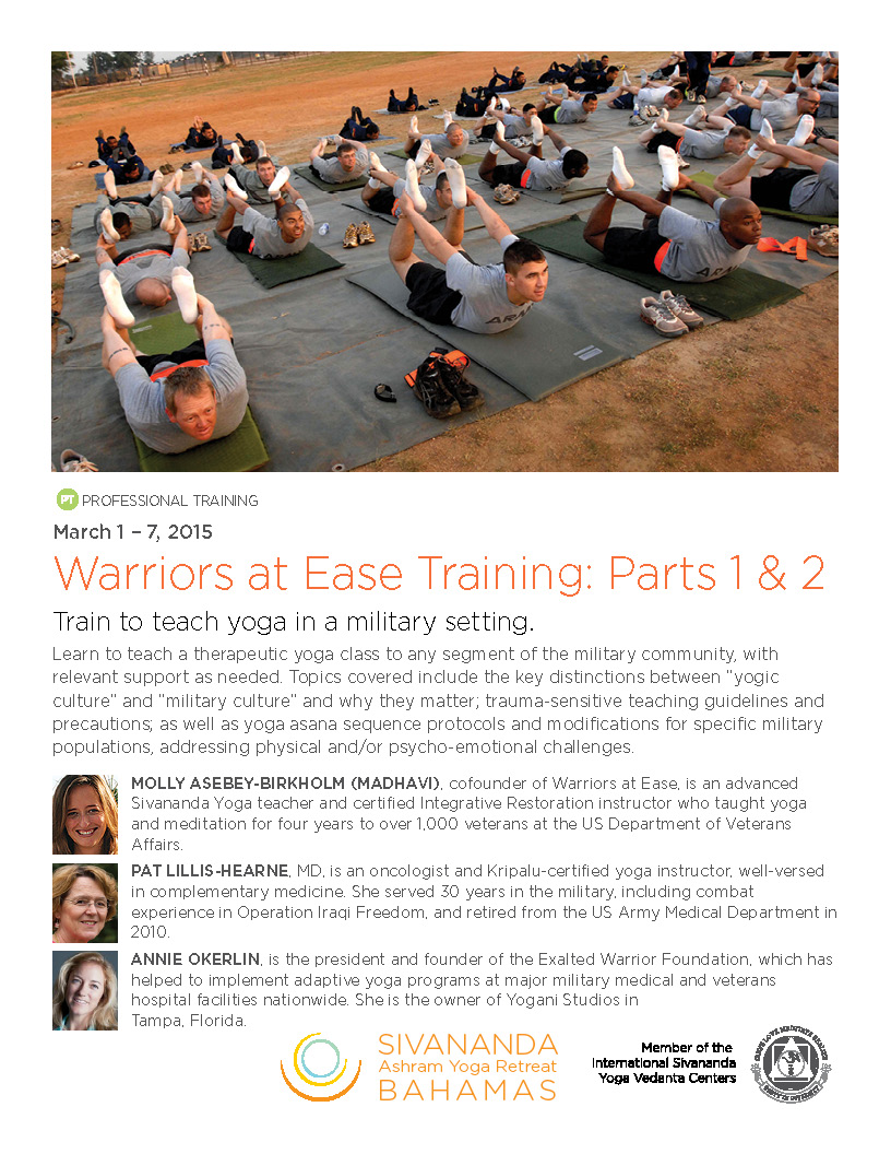 Sivananda Ashram Yoga Retreat Poster March 2015 | Little Finch Designs