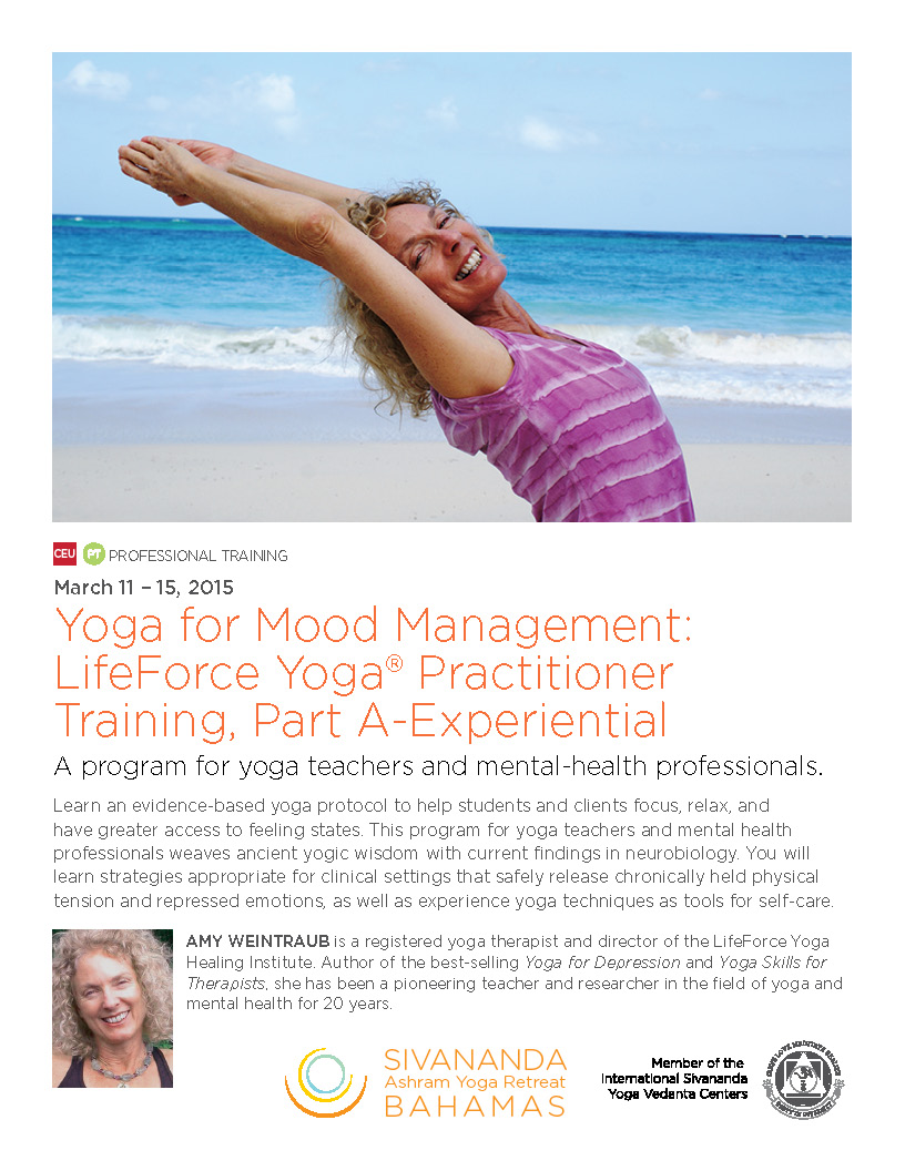 Sivananda Ashram Yoga Retreat Poster March 2015 | Little Finch Designs