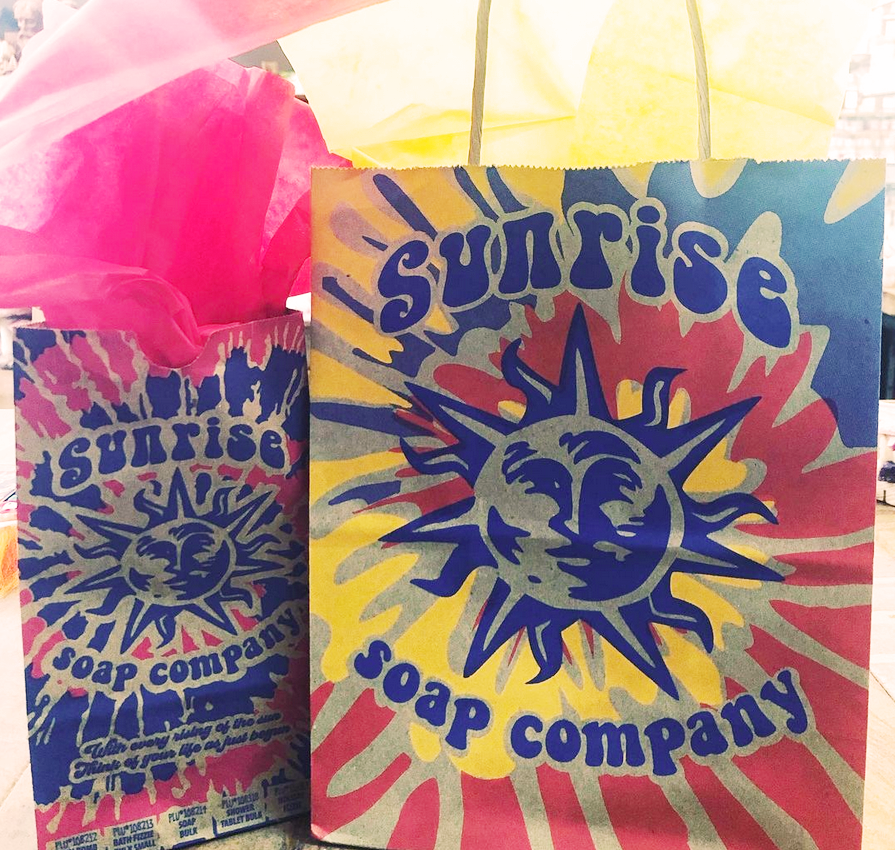 Sunrise Soap Company Shopping Bags | Little Finch Designs