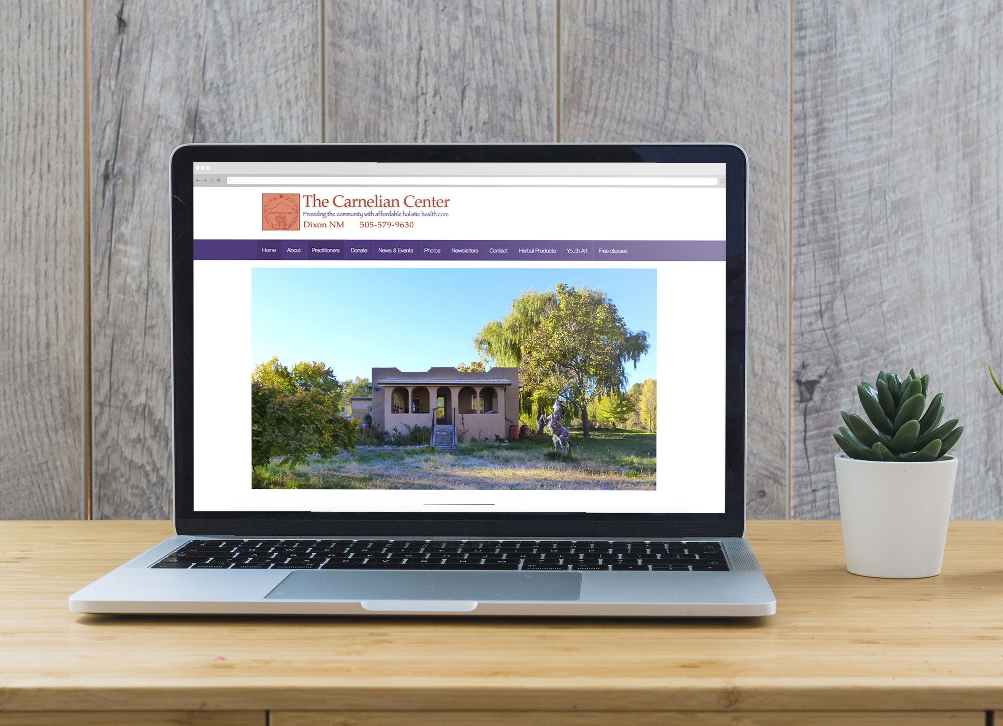 The Carnelian Center Website | Little Finch Designs