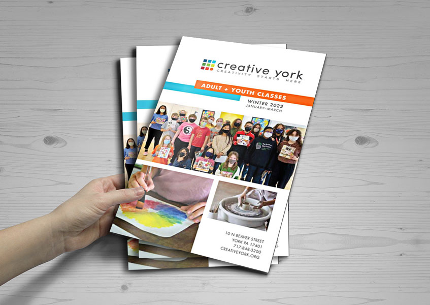 Creative York Class Catalog Winter 2022 | Little Finch Designs