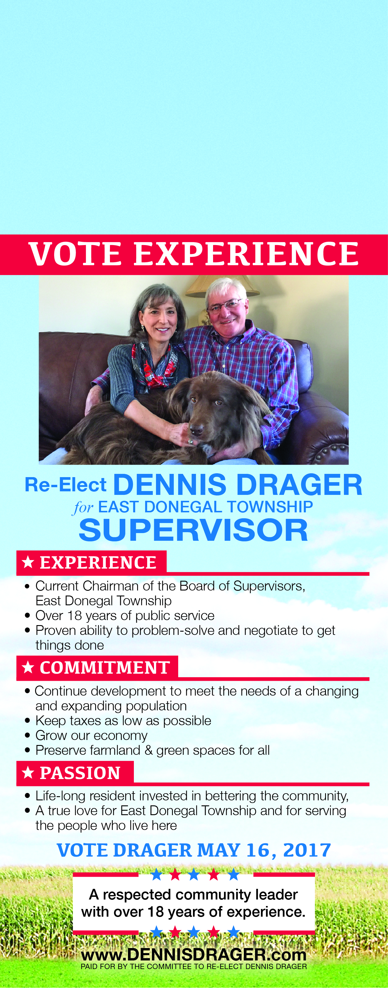 Dennis Drager Door Hanger | Little Finch Designs