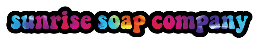 Sunrise Soap Company Sticker | Little Finch Designs