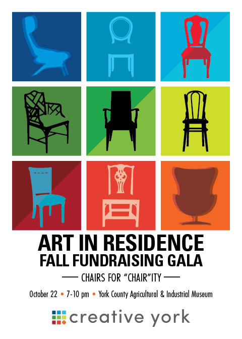 Art in Residence 2022 Poster | Little Finch Designs